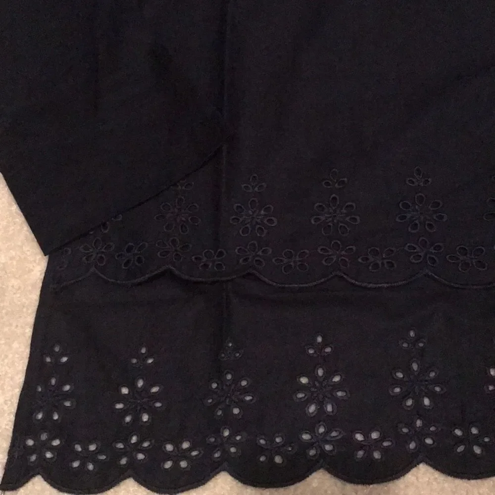 Jcrew scalloped eyelet